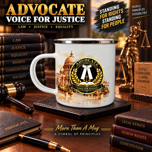 Advocate Steel Mug