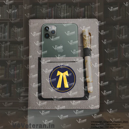Classic Advocate (Veteran) Office Notebook with Phone–Card Pocket & Elastic Pen Loop