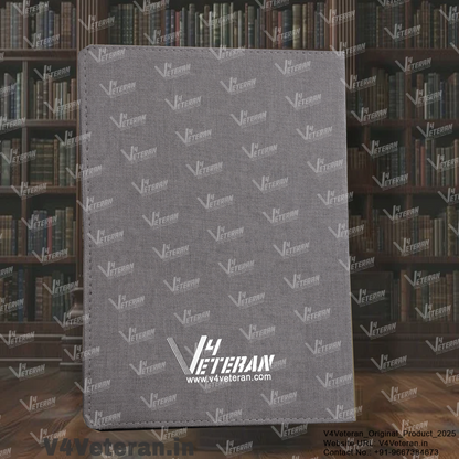 Classic Advocate (Veteran) Office Notebook with Phone–Card Pocket & Elastic Pen Loop