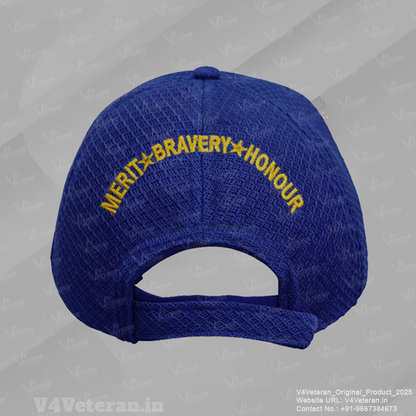 Indian Army-Proudly Served (Blue) Veterans Baseball Cap