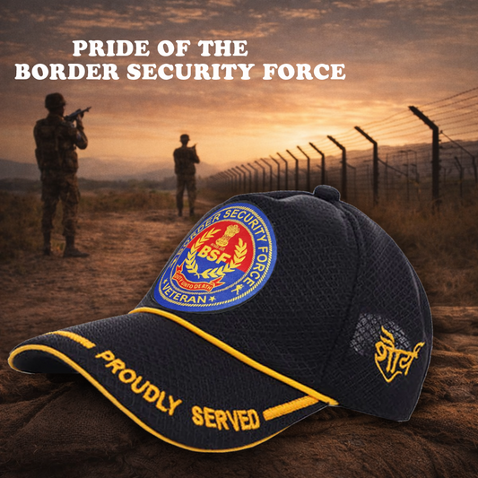 BSF (Black) Proudly Served Baseball Cap for Veterans