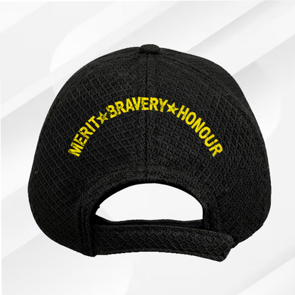 Indian Navy Officers' (Black) Veterans Baseball Cap