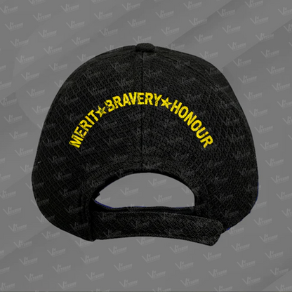 Indian Coast Guard-Proudly Served (Black) Veterans Baseball Cap