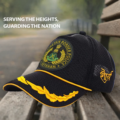 ITBP Officers' (Black) Veterans Baseball Cap