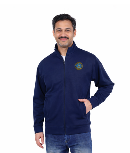 Indian Air Force Jacket (Zipper, Cotton Fleece 340GSM) for Veterans