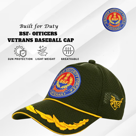 BSF Officers' (Green) Veterans Baseball Cap