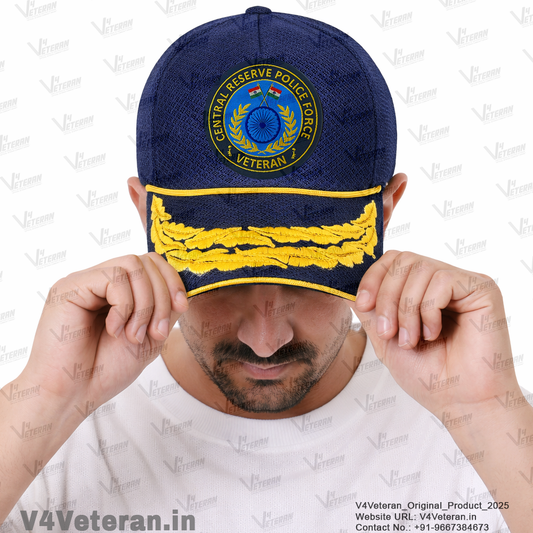 CRPF-Flag Officers' (Blue) Veterans Baseball Cap
