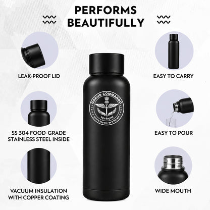 Garud Commando Pride Black Flask