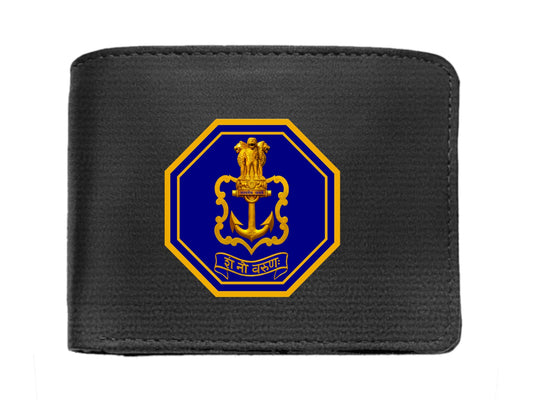 Black Wallet (Genuine Leather) for Men - IN