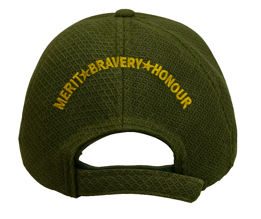 CISF Officers' (Olive Green) Veterans Baseball Cap