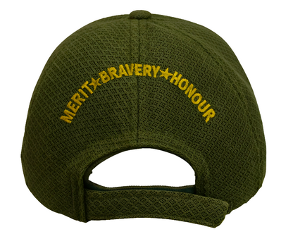 CISF Officers' (Olive Green) Veterans Baseball Cap