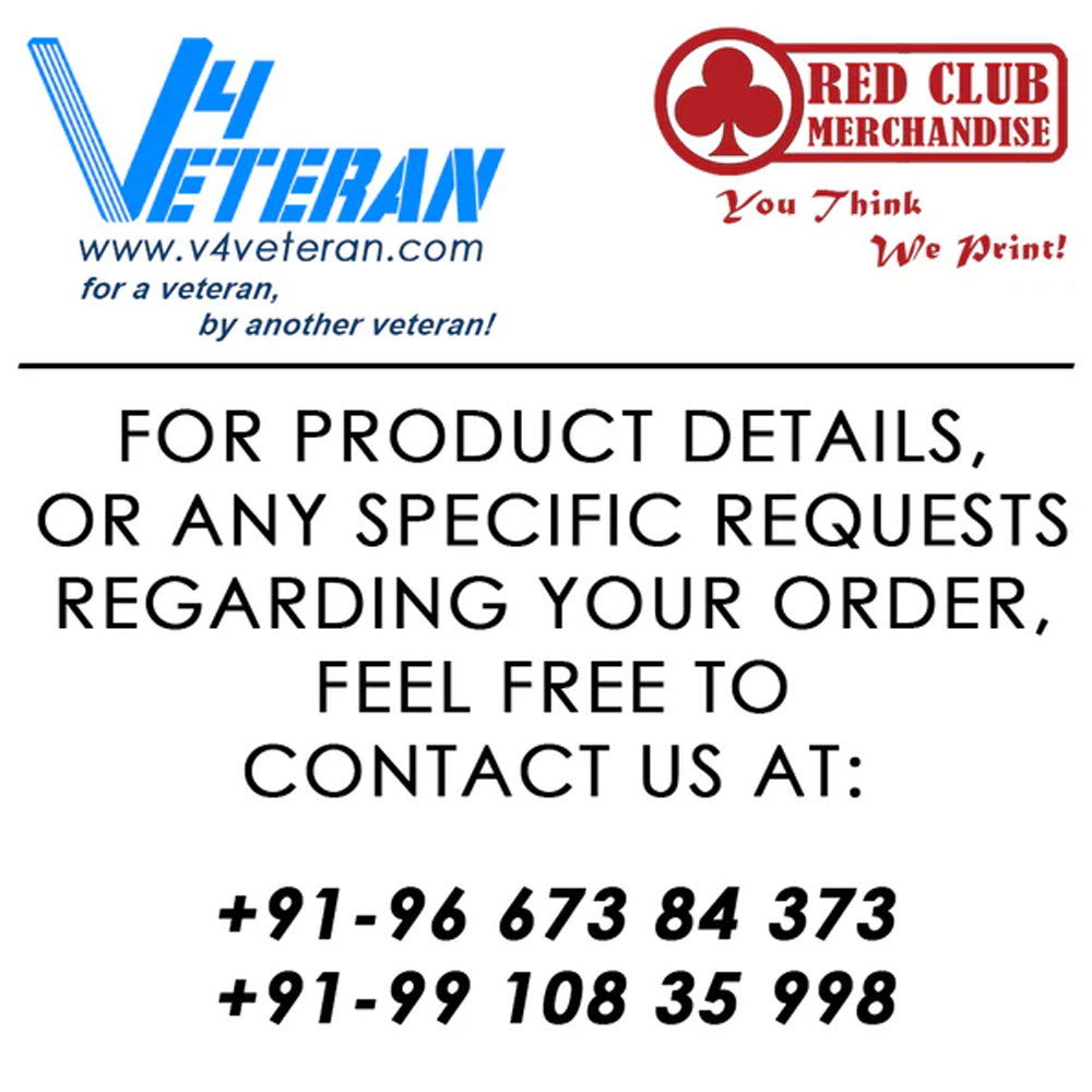 GREF Veteran Windshield Front Gumming Vinyl Stickers/Decals for Inside Pasting (Pack of 7)