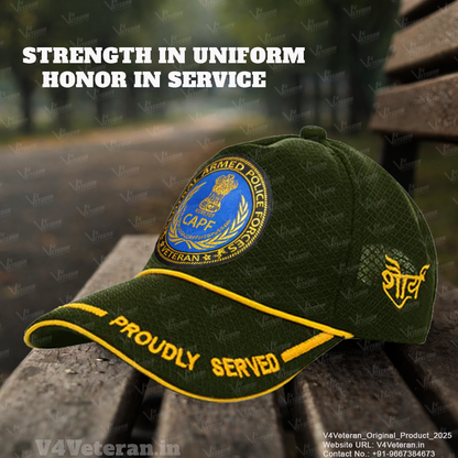 CAPF-Proudly Served (Olive Green) Veterans Baseball Cap