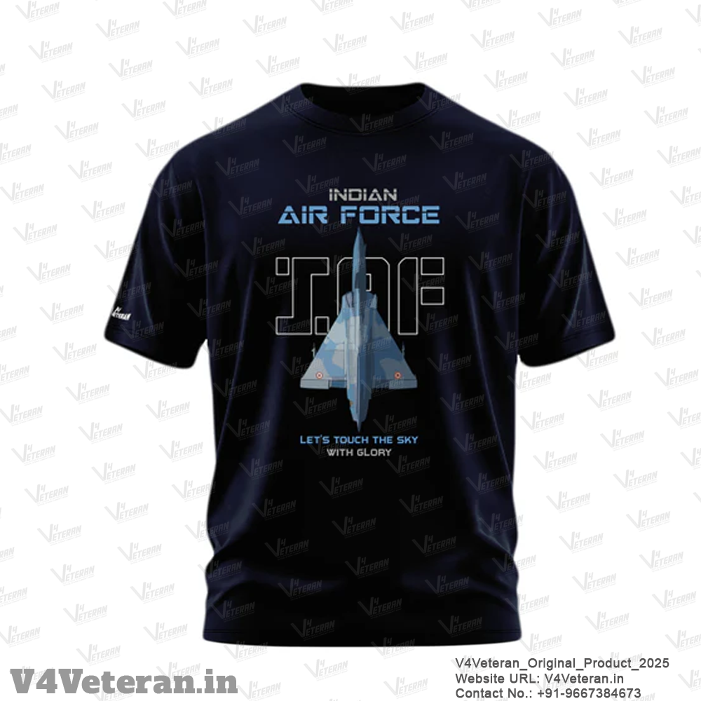 Indian Air Force – "Touch the Sky" Fighter Jet T-Shirt