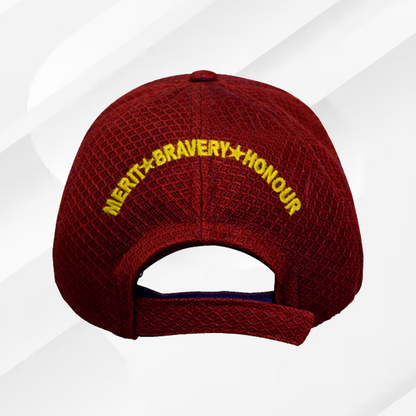 Indian Army-Proudly Served (Maroon) Veterans Baseball Cap
