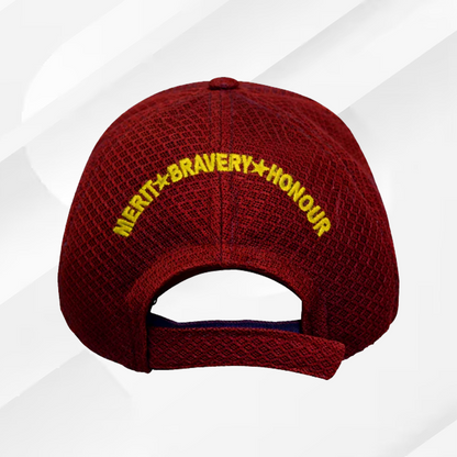 Indian Army Officers' (Maroon) Veterans Baseball Cap