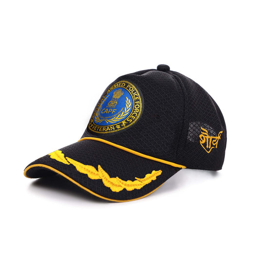 CAPF Officers' (Black) Veterans Baseball Cap