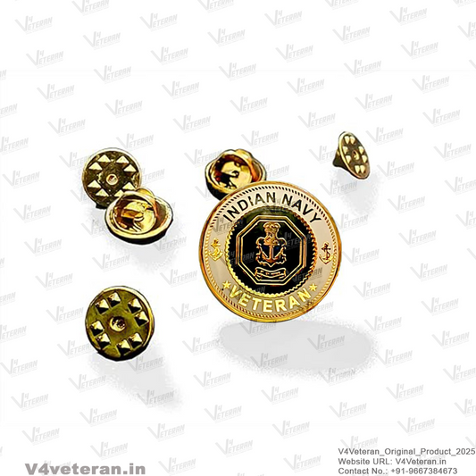 Lapel Pin for Blazer (Indian Navy Veteran)