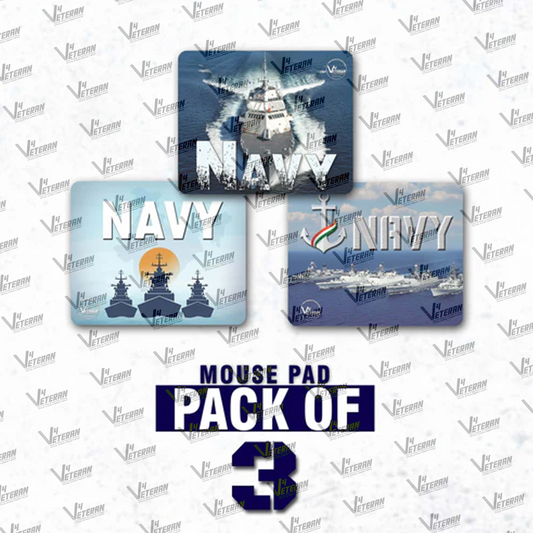 Indian Navy Mouse Pad – Pack of 3