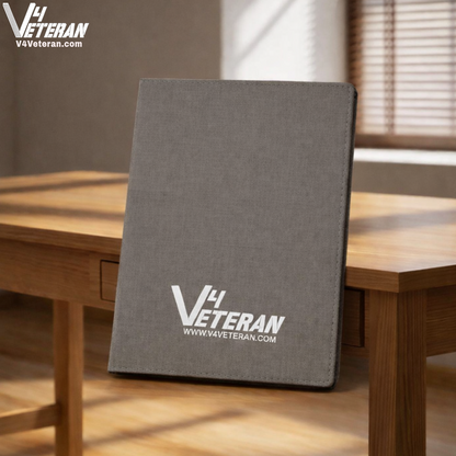 Assam Rifles (Veteran) Office Notebook with Phone–Card Pocket & Elastic Pen Loop