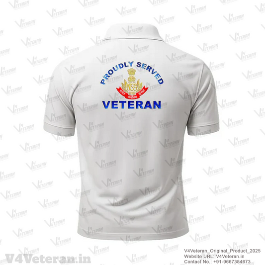 NSG Veteran Polo T-Shirt – Proudly Served Edition