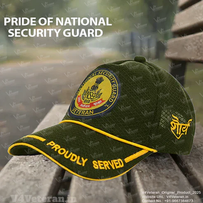 NSG-Proudly Served (Green) Veterans Baseball Cap