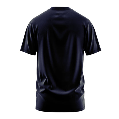 T-Shirts for Indian Navy (Cotton Round Neck, V4Veteran, Dark Blue)
