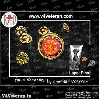 Lapel Pin for Blazer (Police Service)