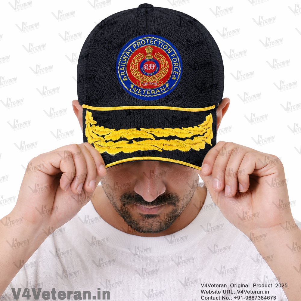 RPF-Flag Officers' (Black) Veterans Baseball Cap