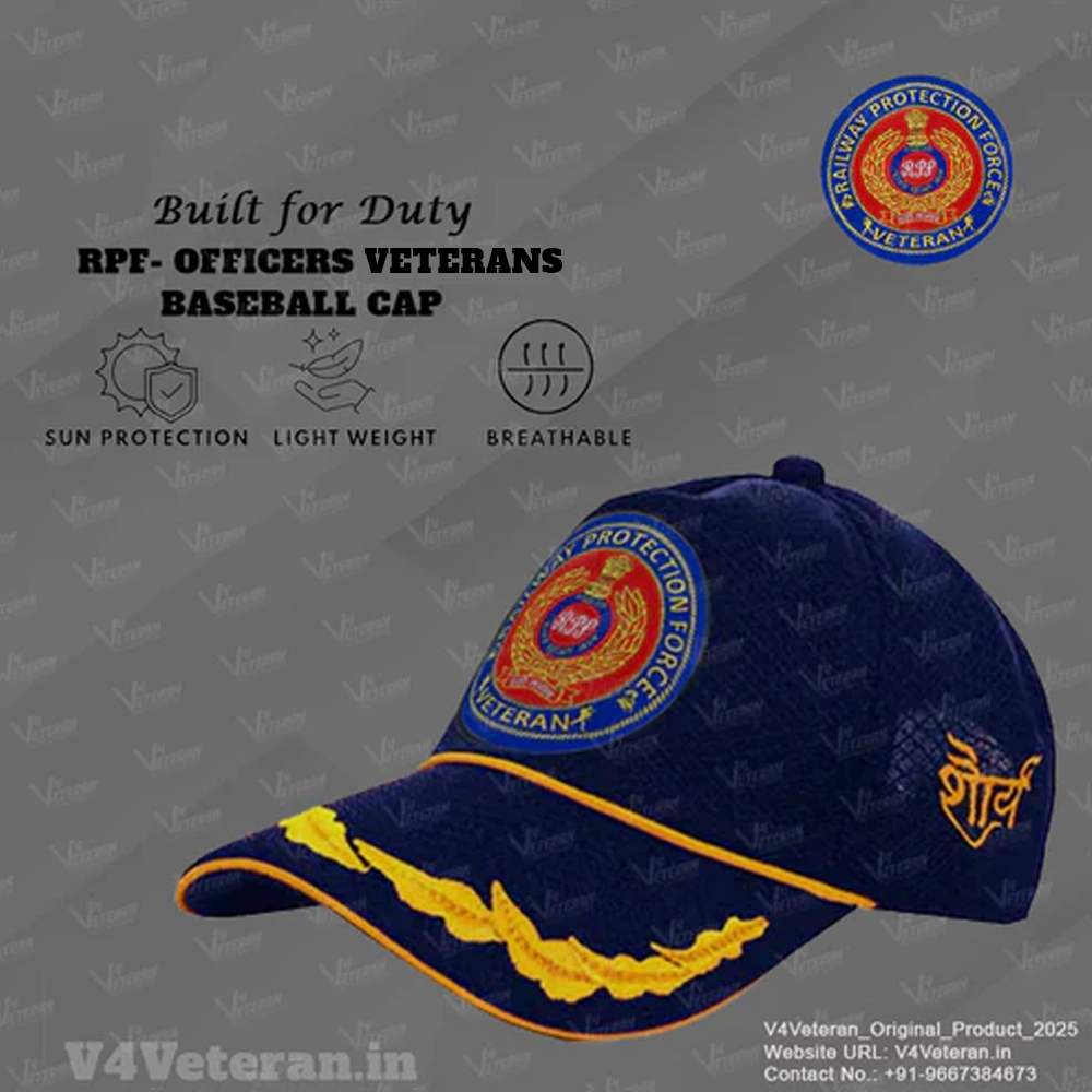 RPF Officers' (Blue) Veterans Baseball Cap