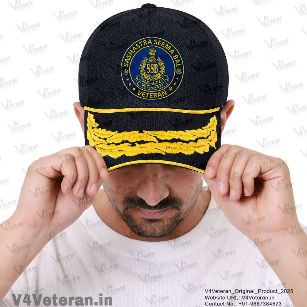 SSB Flag Officers' (Black) Veterans Baseball Cap