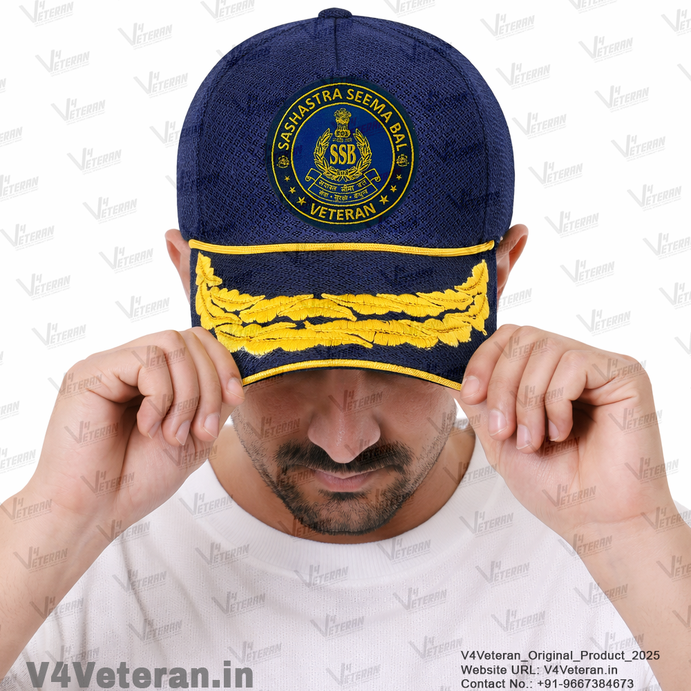 SSB-Flag Officers' (Blue) Veterans Baseball Cap