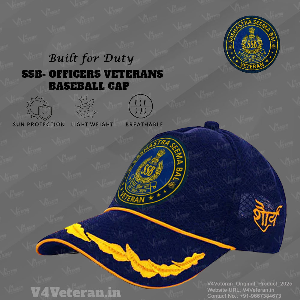 SSB Officers' (Blue) Veterans Baseball Cap