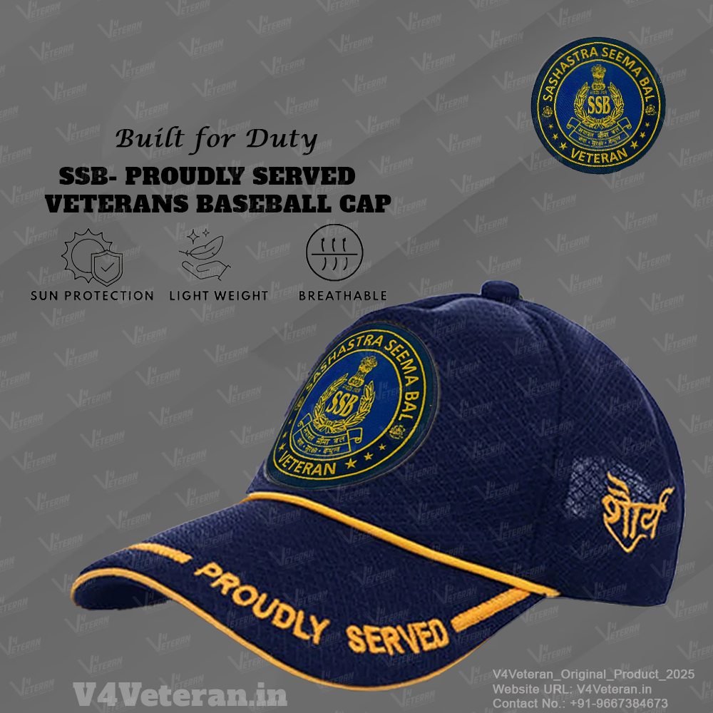 SSB-Proudly Served (Blue) Veterans Baseball Cap