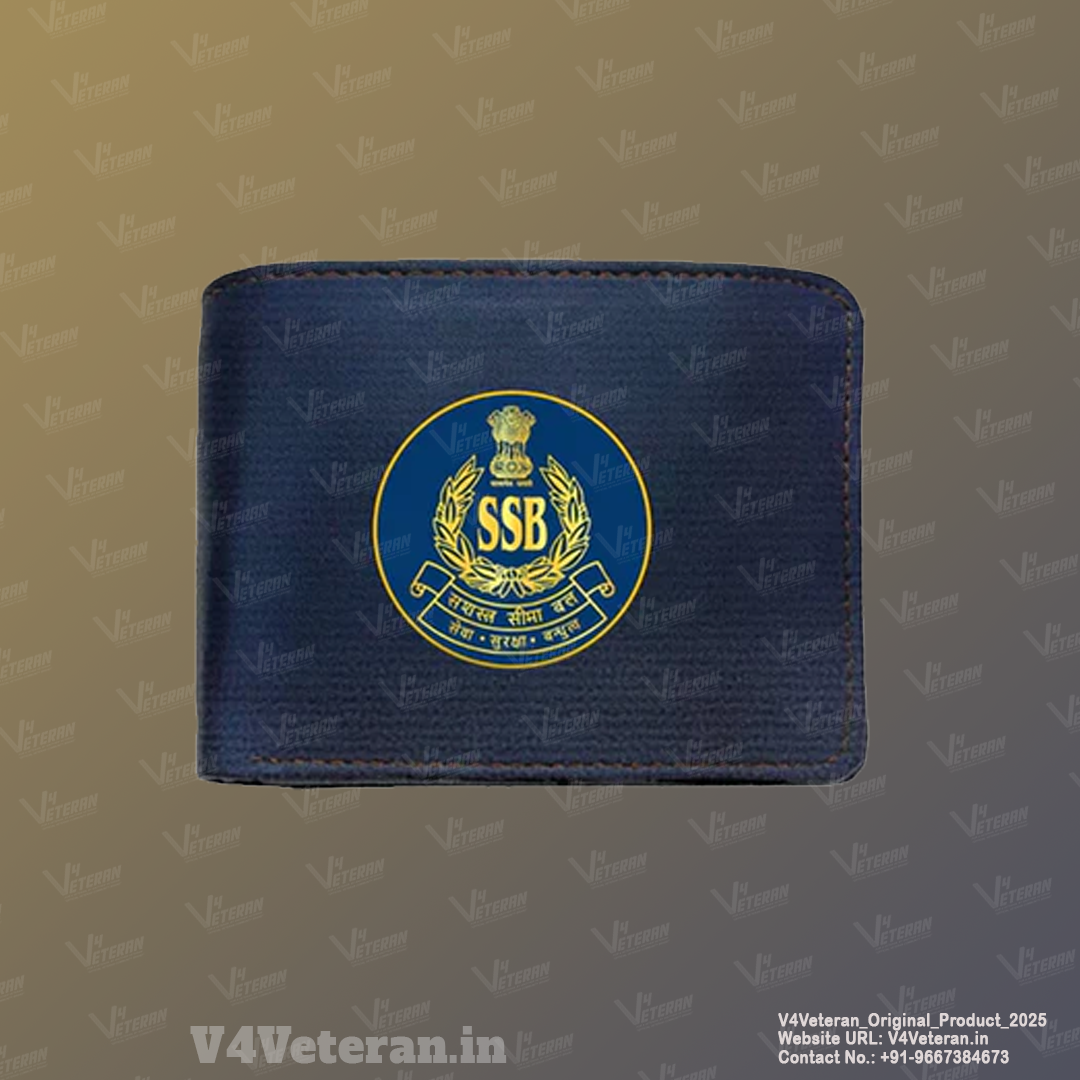 Blue Wallet (Genuine Leather) for Men - SSB