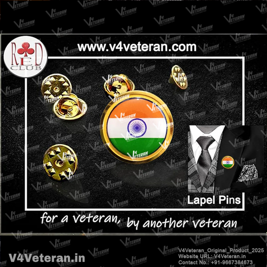 Lapel Pin for Blazer (TIRANGA)