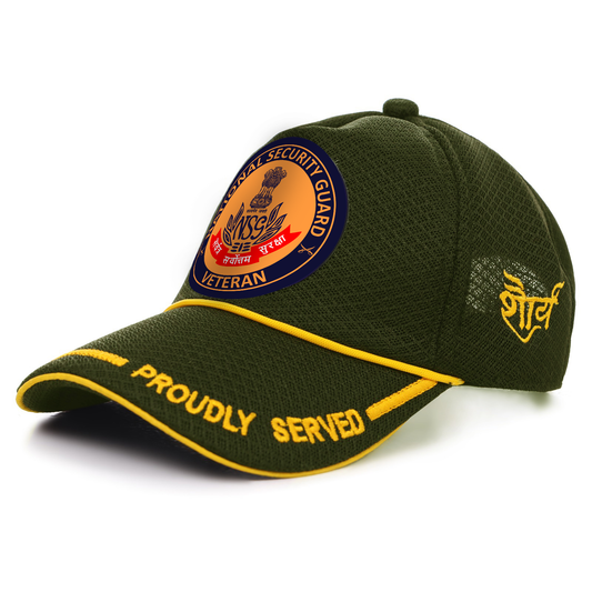 NSG-Proudly Served (Olive Green) Veterans Baseball Cap